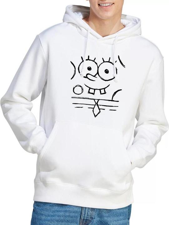 Immagine prodotto Spongebob Squarepants Felpa con Cappuccio Schizzo del Sorriso Uomo (S)