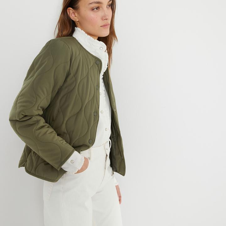 Produktbild La Redoute Collections Light-Steppjacke mit Druckknöpfen (38, 46)
