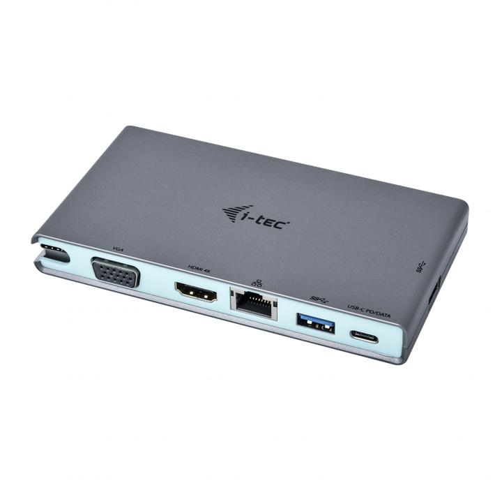 Actual product image i-tec USB-C 4K Travel Dock (USB-A, USB-C, 2 Ports)