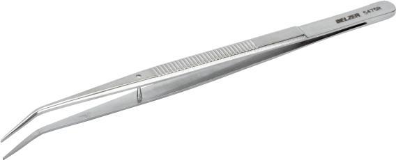 Actual product image Bahco All-purpose tweezers with polished and nickel-plated surface, 100 mm