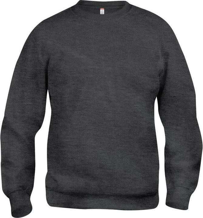 Immagine prodotto Clique Felpa girocollo Basic 021030, poliestere/cotone, antracite screziato, 2XL (XXL)