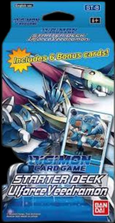 Actual product image Digimon Starter Deck UlforceVeedramon ST-8 - EN (English, Booster Pack)