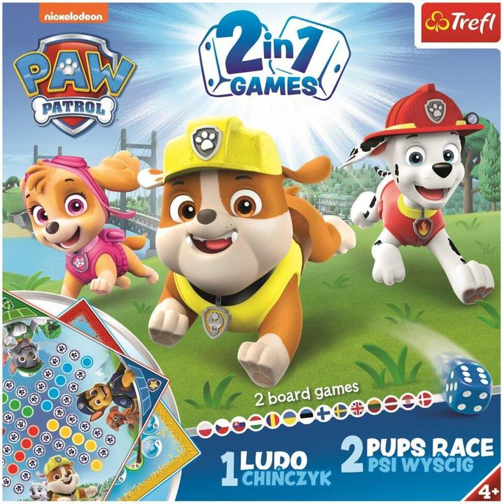Produktbild Trefl Board game 2 in 1 Paw patrol BALT FIN (Litauisch, Polnisch)