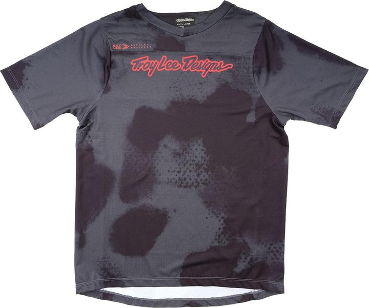 Troy Lee Designs Skyline SS Jersey, Flared, carbon, youth M (M)