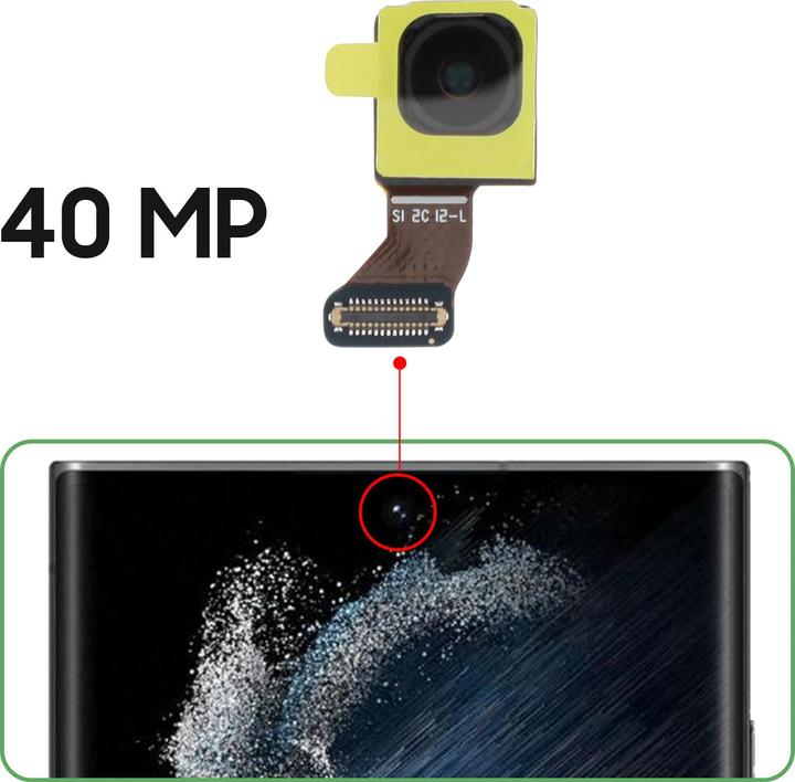 Immagine prodotto Samsung GH96-14777A Ricambio per telecamera anteriore (Samsung Galaxy S22 Ultra)