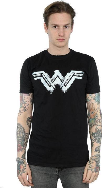 Produktbild Wonder Woman Distressed Logo TShirt (L)