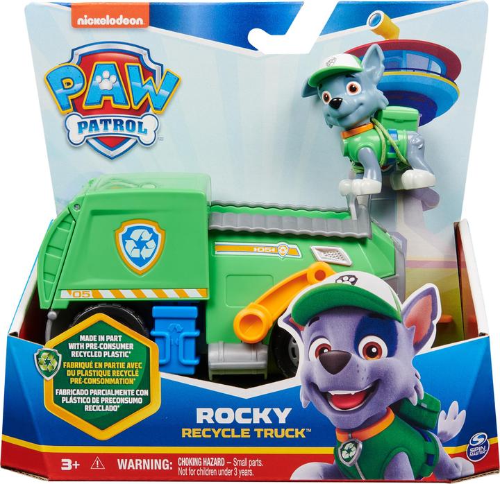 Actual product image Spin Master Paw Patrol Basic Vehicle Rocky