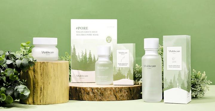 Immagine prodotto Muldream Siero Tonico Fresco Verde Mite Vegano (110 ml)