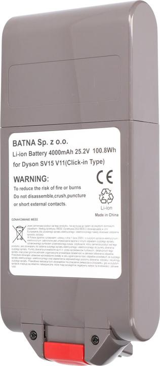 Produktbild Extralink Batterie Akku für Dyson Staubsauger V11 (Click type) 25.2V 4000mAh