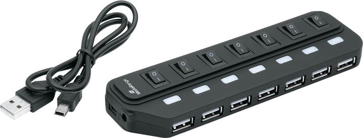 Image du produit MediaRange MRCS504 AVC (USB-A, 7 Ports)