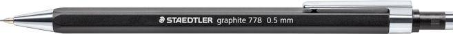 Actual product image Staedtler Mechanical pencil graphite 778 05-9 B 0.5mm barrel black (0.50 mm, B, 1 x)