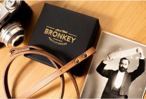 Produktbild Bronkey Berlin Leather strap Hellbraun, 120 cm