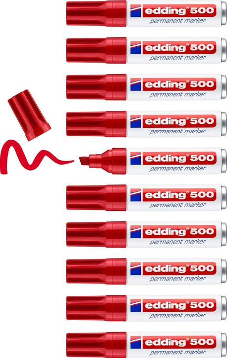Actual product image Edding 500 (Red, 2 mm, 1 x)