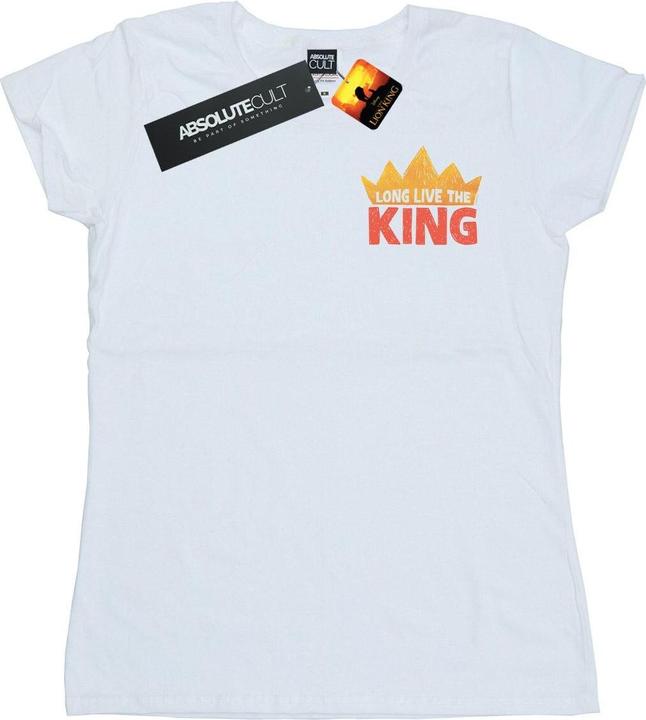 Disney The Lion King Movie Long Live Breast Print TShirt (XL)