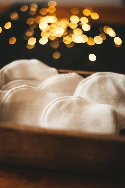Actual product image Bambusliebe Washable bamboo makeup remover pads (Cleaning cloths)