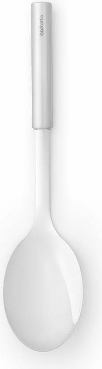 Brabantia Cucchiaio di servizio New Profile Line in acciaio inossidabile, Grigio Argento