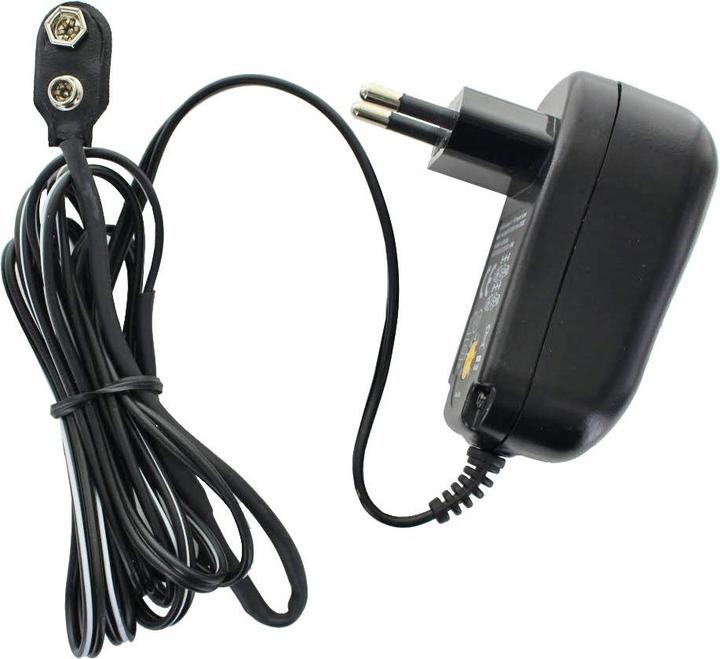 Produktbild AccuCell Universalnetzteil mit 9 Volt Batterieanschluss, perfekt um klassische 9 Volt Batterien oder Akkus...