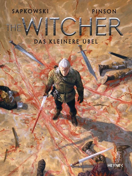 Actual product image The Witcher Illustrated – Das kleinere Übel (German, Andrzej Sapkowski, Erik Simon, Ugo Pinson, 2022)