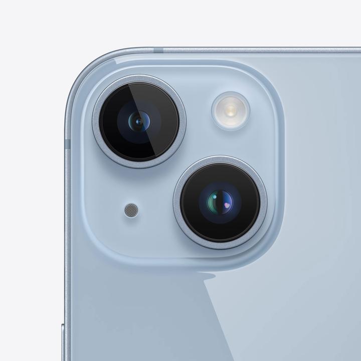 Immagine prodotto Apple iPhone 14 (128 GB, Azzurro, 6.10", SIM + eSIM, 12 Mpx, 5G)