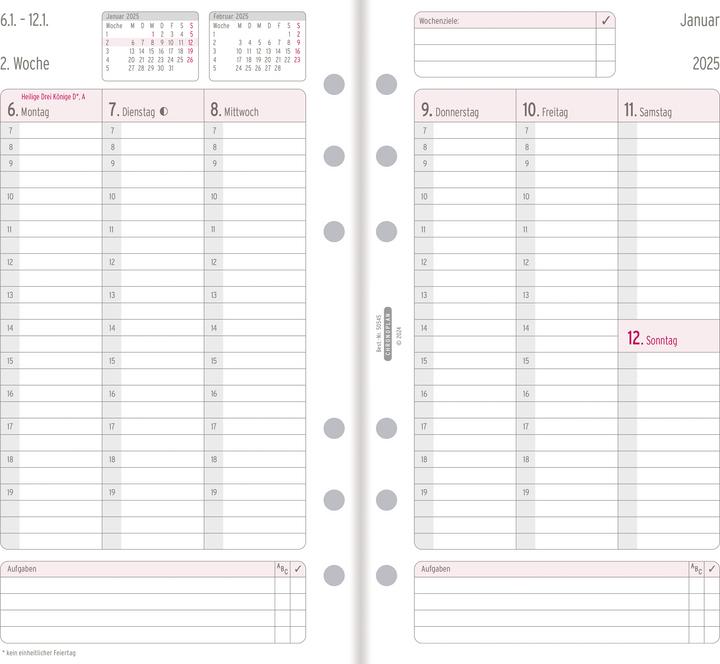 Actual product image Chronoplan Weekly schedule (German)