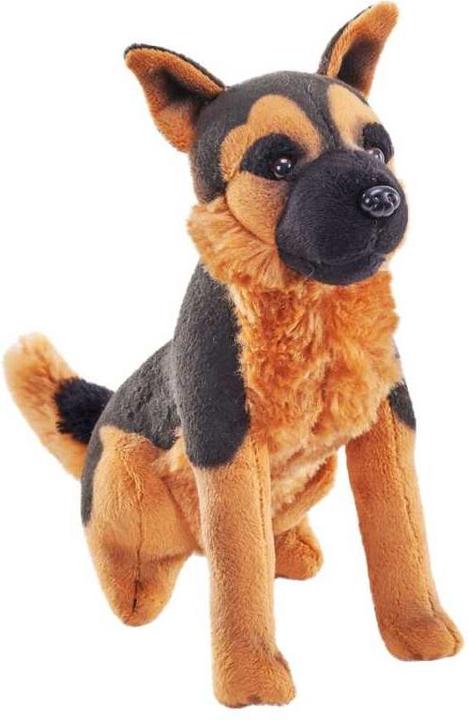 Actual product image Wild Republic Plush German Shepherd Dog Barking (14 cm)