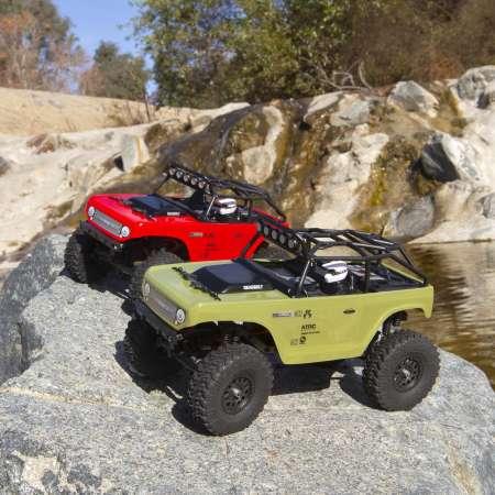 Produktbild Axial SCX24 Deadbolt Elektro Brushed Crawler 4WD 1:24 RTR rot (RTR Ready-to-Run)