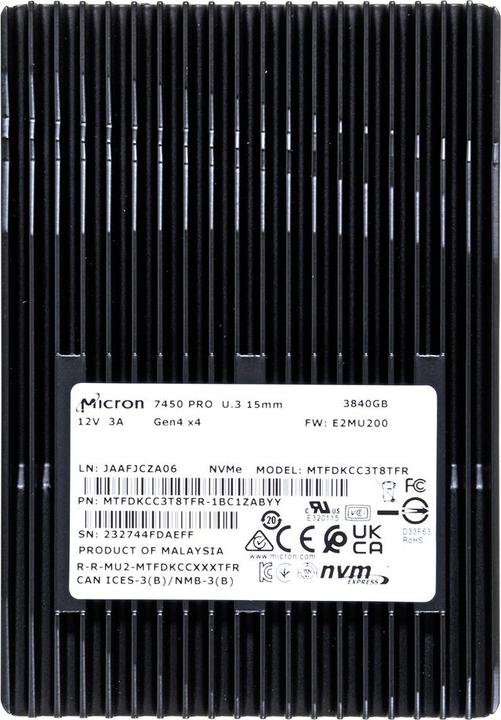Micron 7450 Pro (3840 GB, 2.5")