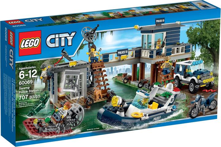 Produktbild LEGO Polizeiwache im Sumpf (60069, LEGO City)