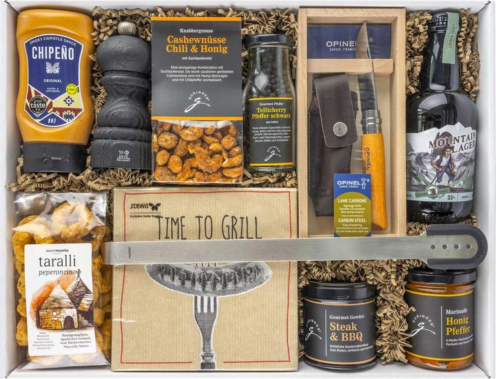 Produktbild Geschenkkörbe CH Grill Mix