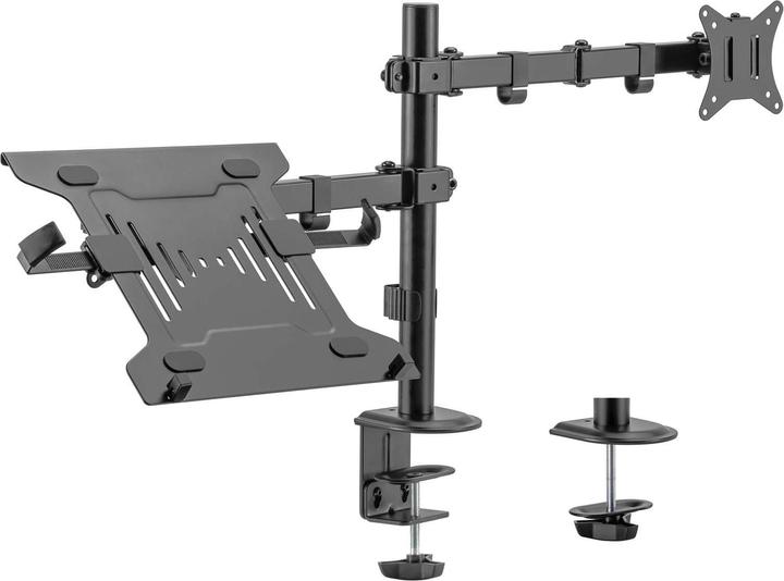 Produktbild Toboli 2in1 Halterung Monitor Laptop Monitorhalterung Notebookhalter Monitorarm