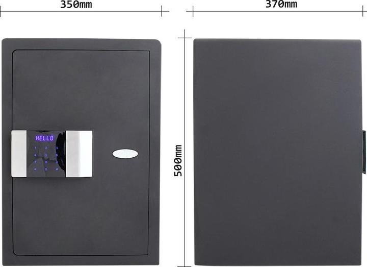 Actual product image Rottner Hoteltresor Prestige 500 Touchscreen (54 l)
