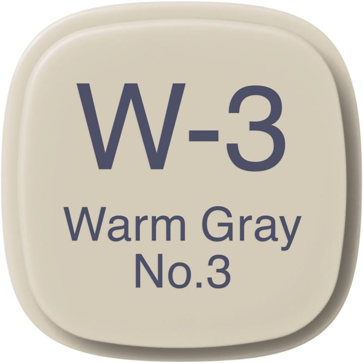 Produktbild Copic Grafikmarker Classic Typ W - 3 (W-3 - Warm Gray No.3, 1 x)