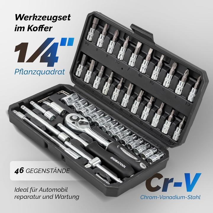Actual product image WMC Tools TOOL SET 46PCS