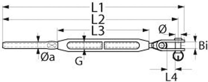 Produktbild Blue Wave Toggle/Terminalspanner