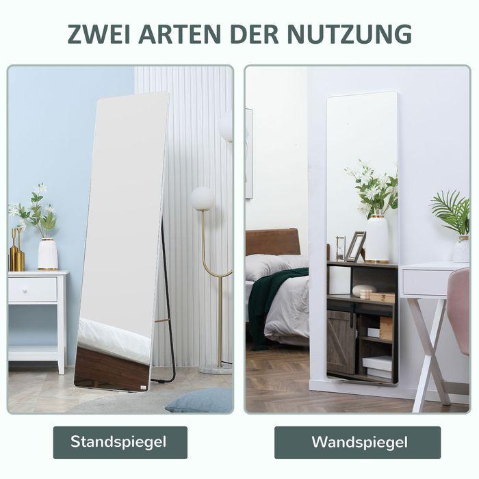Produktbild Swisshandel24 Standspiegel, Ganzkörperspiegel mit Ständer, 45 x 160 cm Wandspiegel, Garderobenspiegel, Ankleidespi (37 x 158.5 cm)