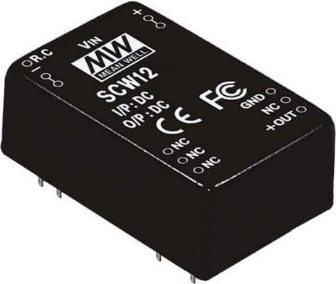 Produktbild MeanWell DC/DC-Wandler 18... 36V 5V 2.4A 12W