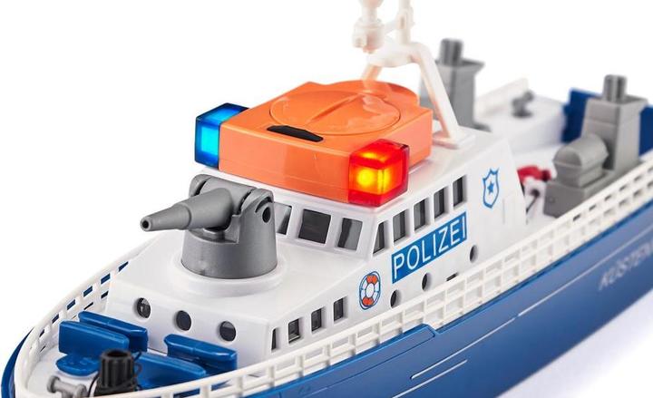 Actual product image Siku SW Police boat