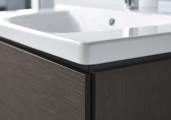 Actual product image Duravit L-Cube Vanity unit wall-mounted LC6309, 1220x481 mm, 2 drawers, for Viu 234412 (122 x 48 x 55 cm)