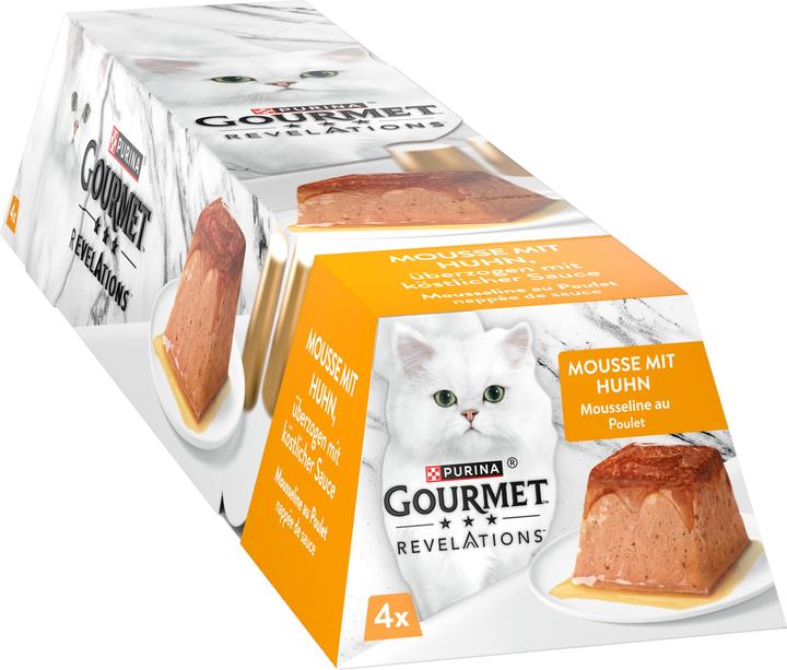 Gourmet Revelations mousse with chicken and sauce (Adult, 4 pcs., 228 g)
