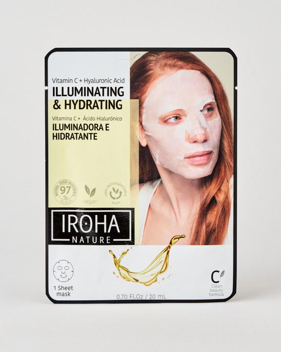 Actual product image Iroha Nature Nature - Tissue Face Mask Brightening (20 ml)