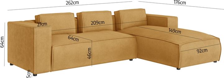 Actual product image Ropez Cloe (Corner sofa)