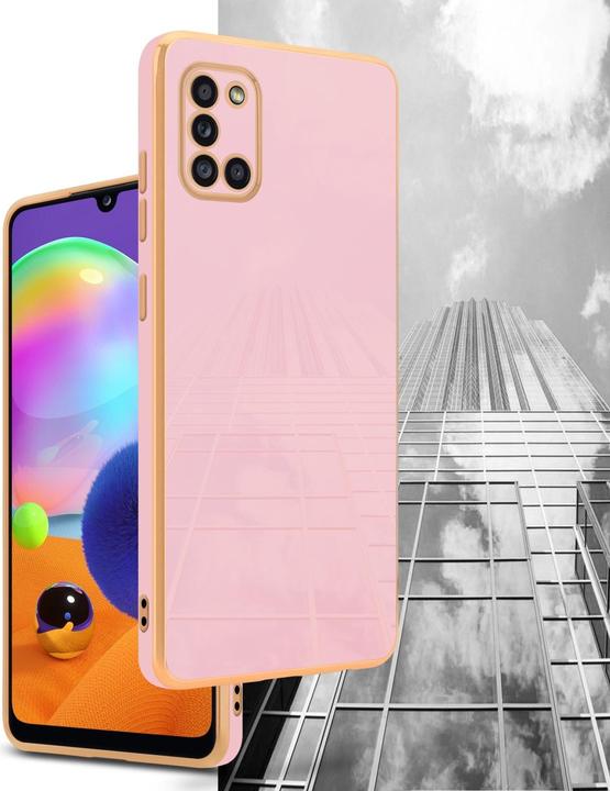 Actual product image Cadorabo Case for Samsung Galaxy A31 in TPU with camera protection LM130 Style (Samsung Galaxy A31)