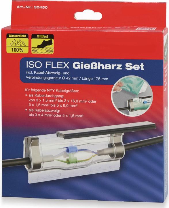 Actual product image Heidemann ISO FLEX Casting Resin Set