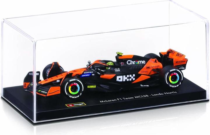 Actual product image Bburago McLaren F1 MCL38 1/43 Norris 2024