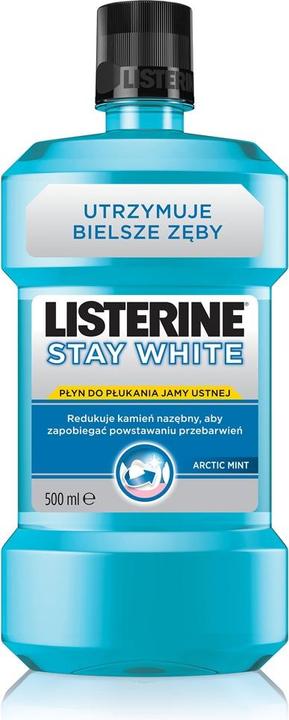 Listerine Stay White 500 ml (500 ml, Mundspülung)