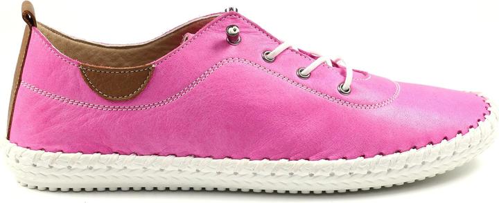 Produktbild Lunar Leinenschuhe St Ives Leder (37)