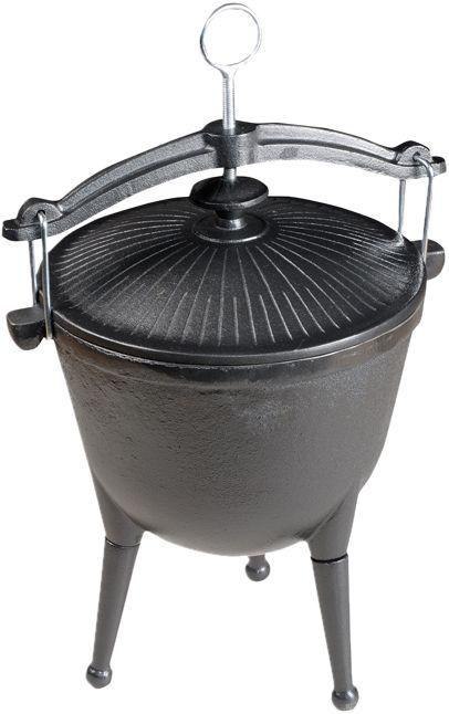 Master Grill żeliwny Kociołek Myśliwski Mg629