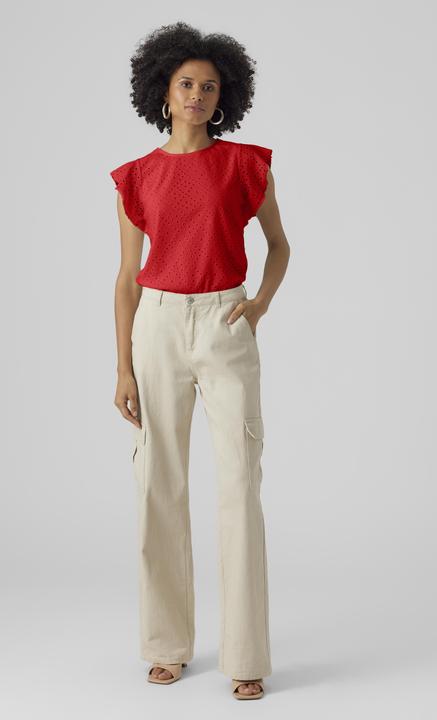 Actual product image Vero Moda Vmtassa Sl Frill Top Noos (M)