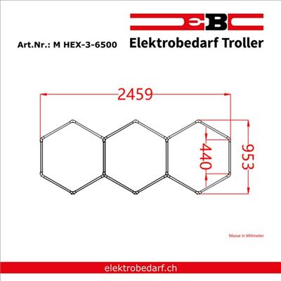 Immagine prodotto EB Troller LED-Hexagon (11520 lm)