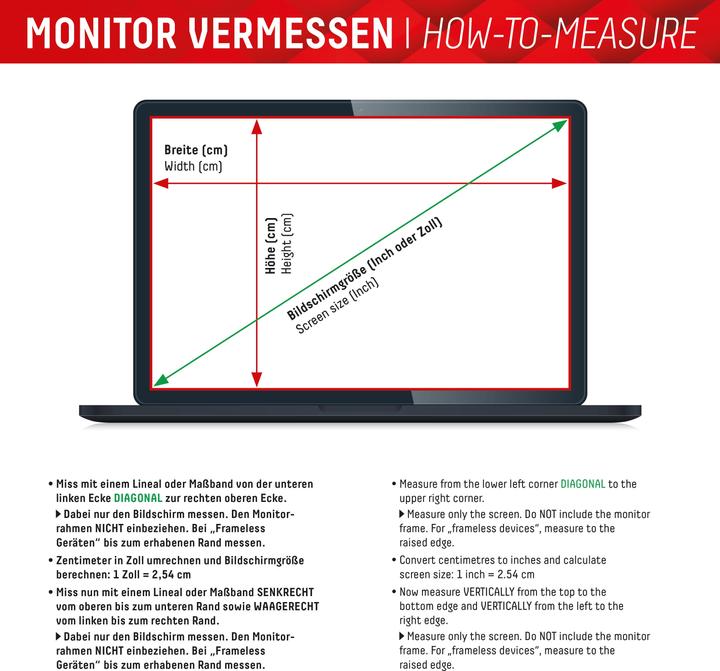 Actual product image Displex Privacy Safe, Laptop Blickschutzfilter (14", 16 : 10)